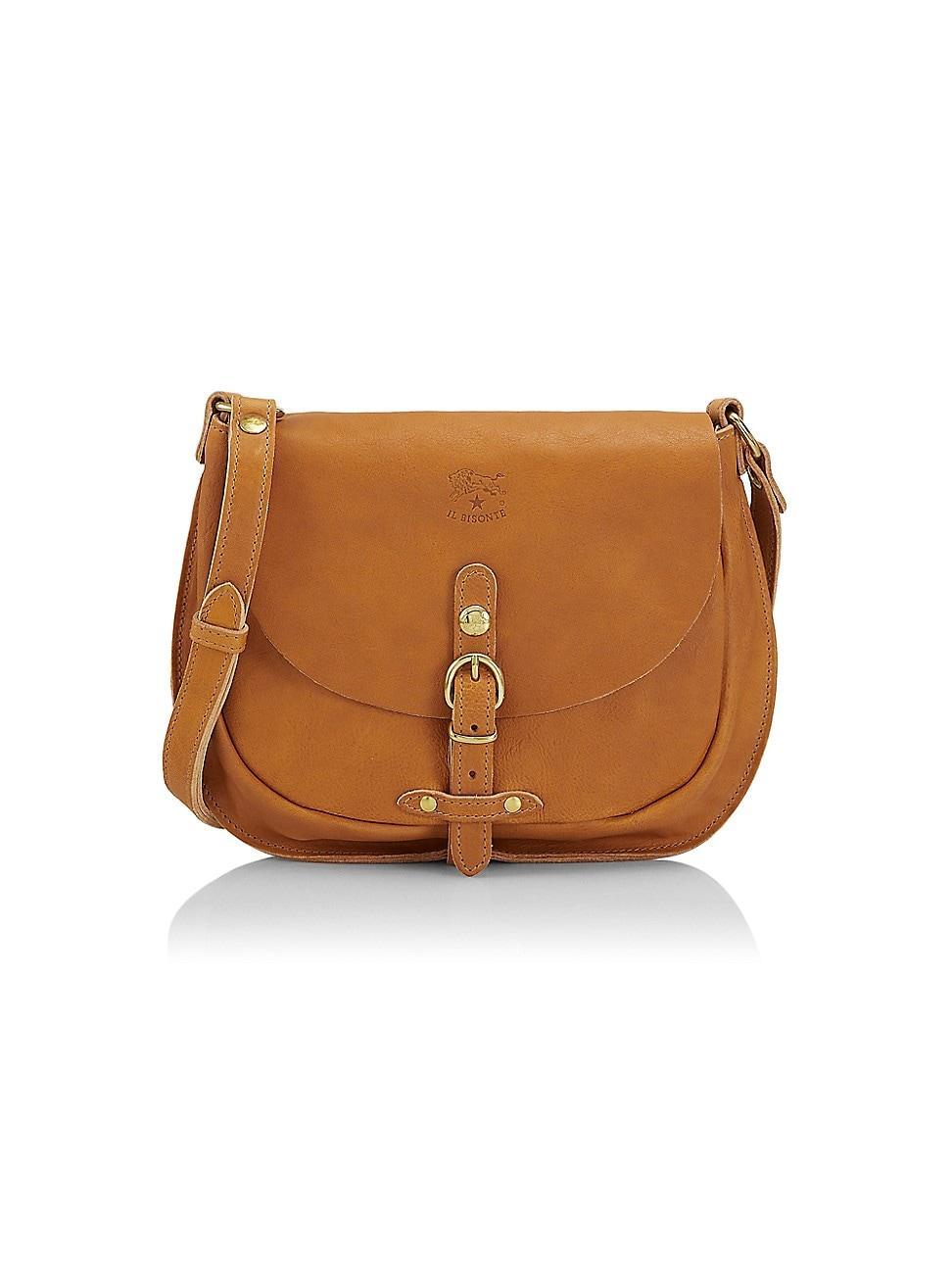 Womens Classic Leather Crossbody Bag product image