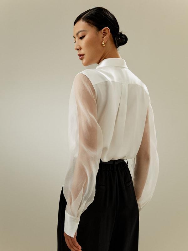 Ethereal Silk Shirt Product Image