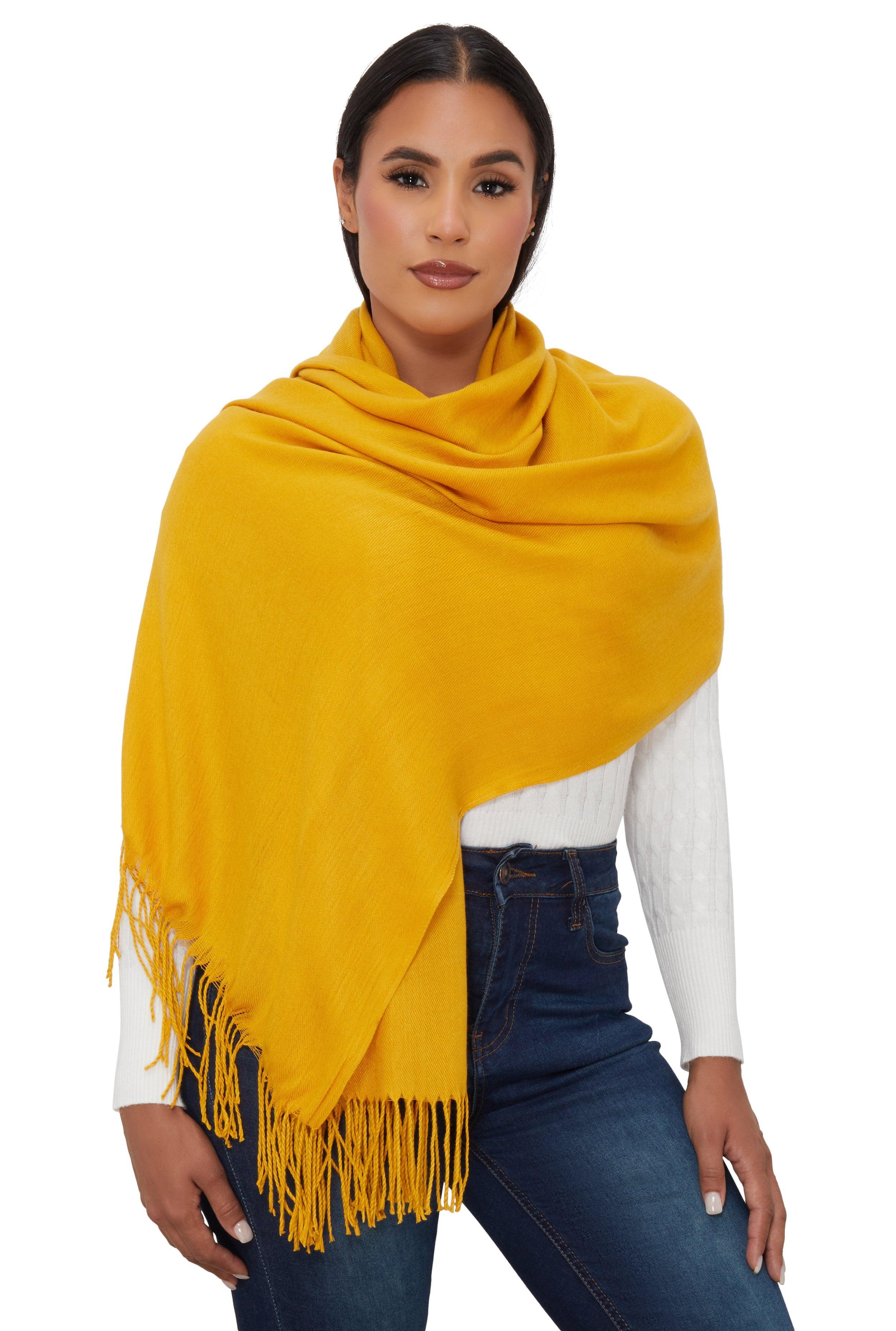 Solid Pashmina Scarf Female Product Image