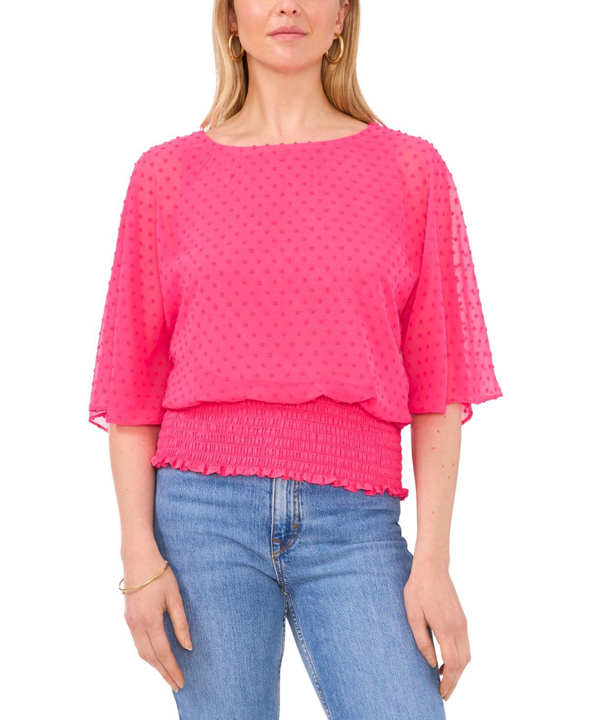 Women's Smocked-Waist Top Product Image