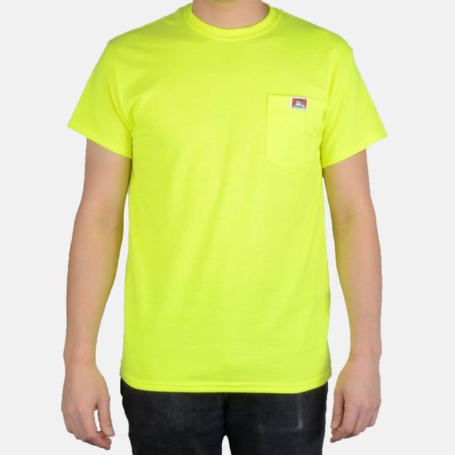 Pocket T-Shirt - Safety Green Product Image