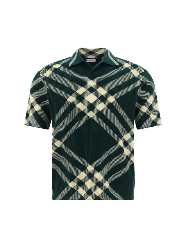 Maglia Polo In Green Product Image