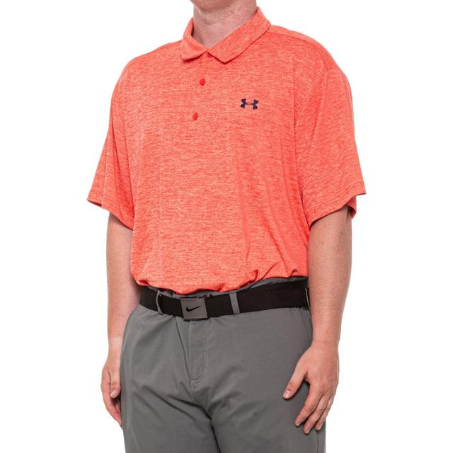 Under Armour Playoff 2.0 Heather Polo Shirt - UPF 40, Short Sleeve Product Image