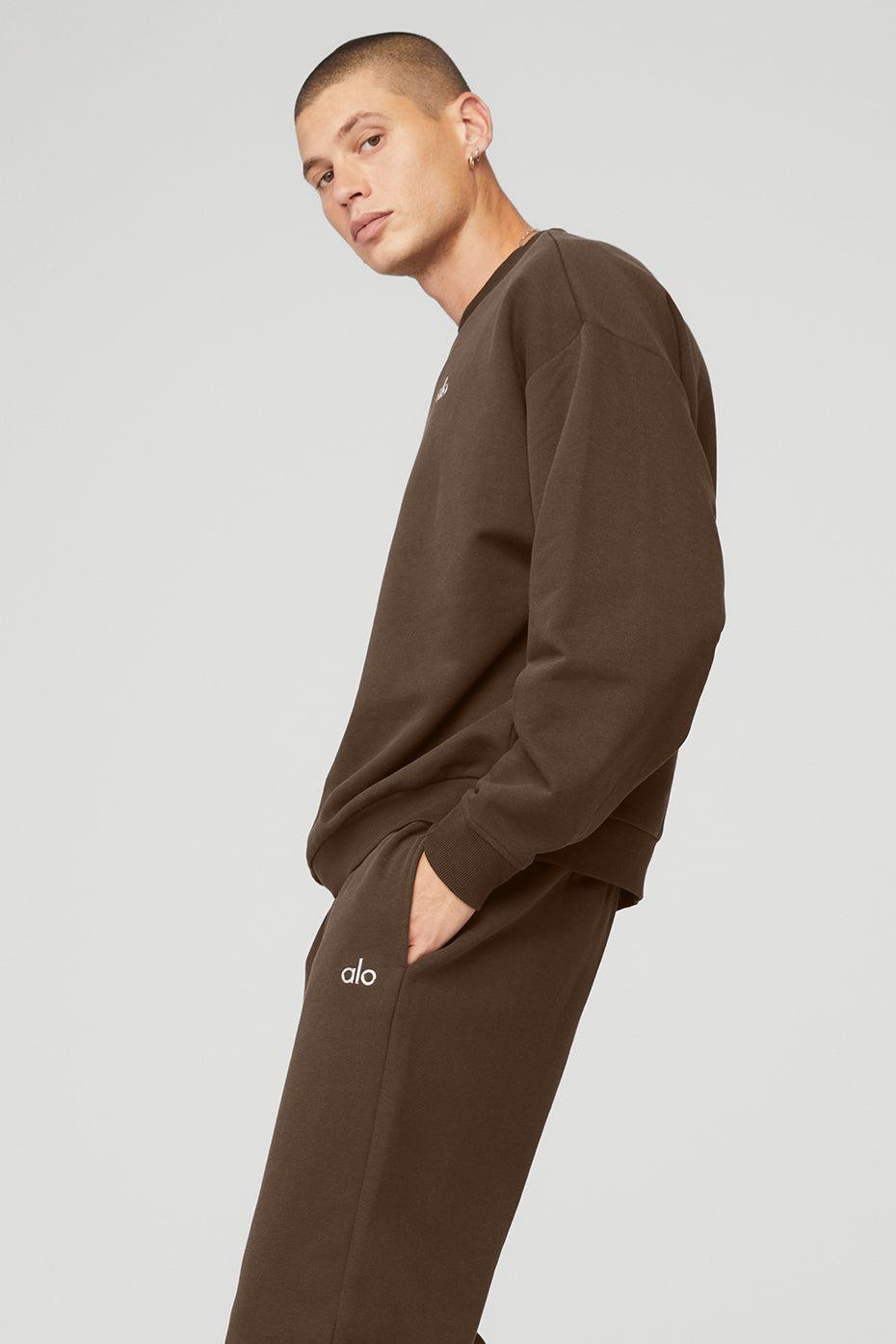 Accolade Crew Neck Pullover - Espresso Product Image