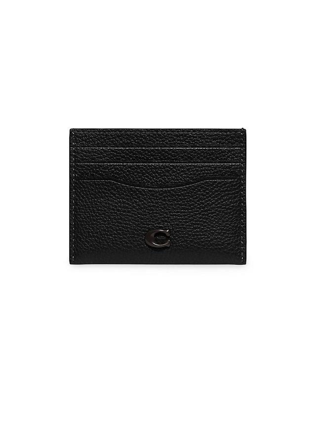 Mens Leather Card Case Product Image