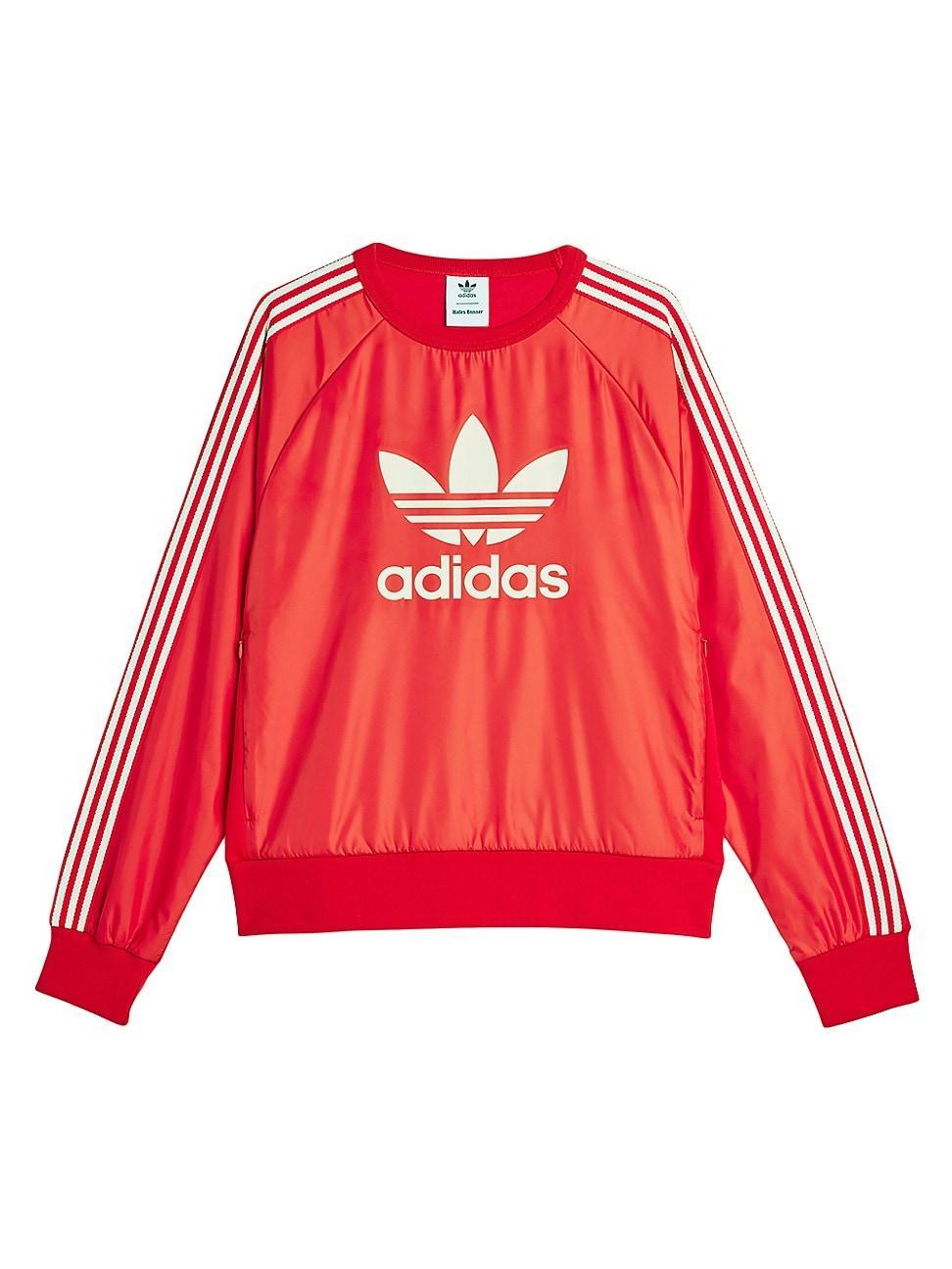 Mens adidas x Wales Bonner Three-Stripe Crewneck Shirt Product Image