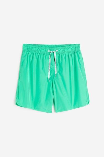 H & M - Swim Shorts - Green Product Image