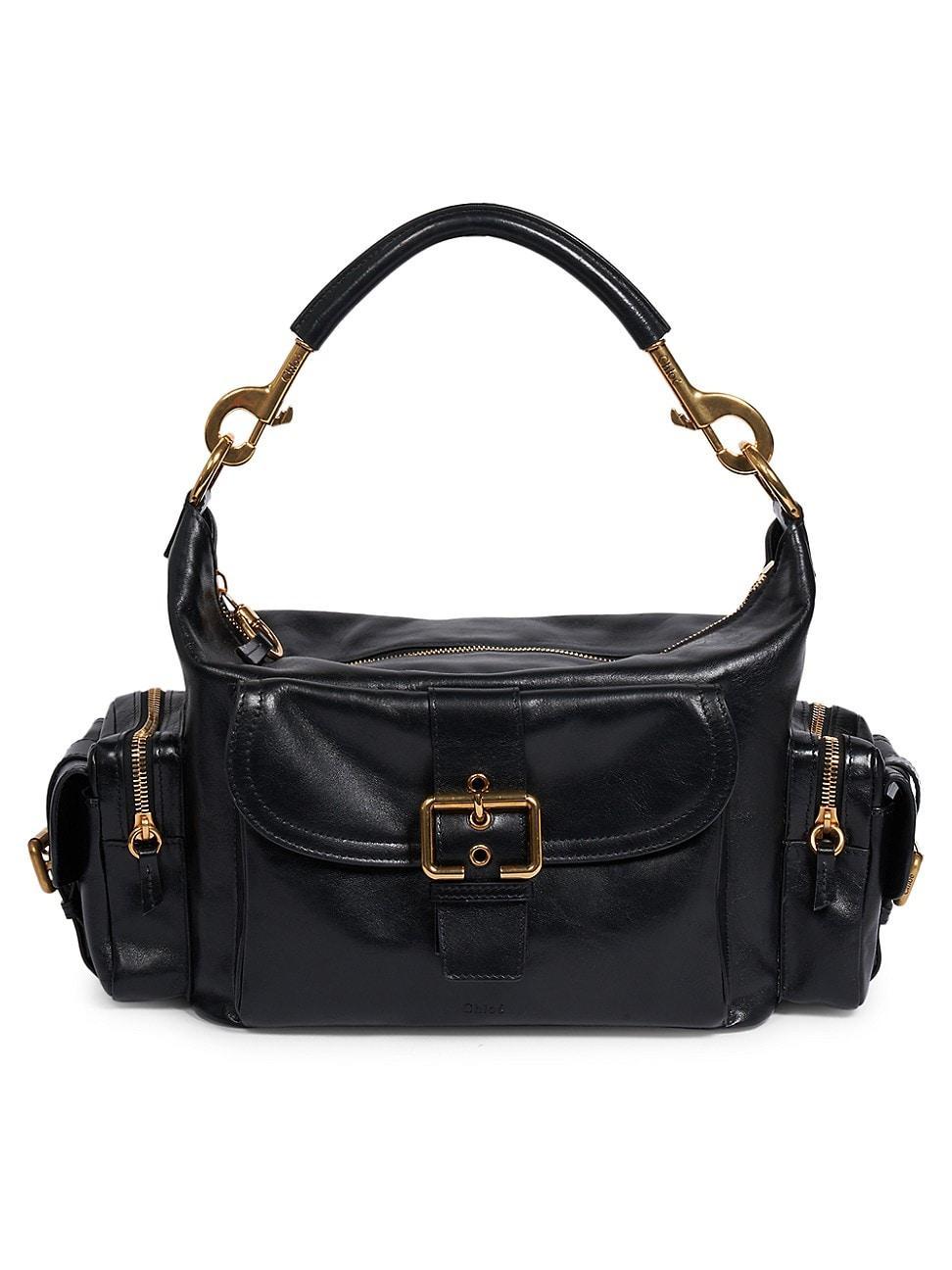 Womens Large Leather Camera Bag Product Image