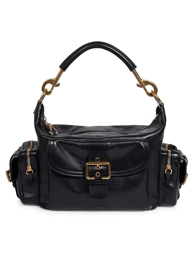 Womens Large Leather Camera Bag Product Image