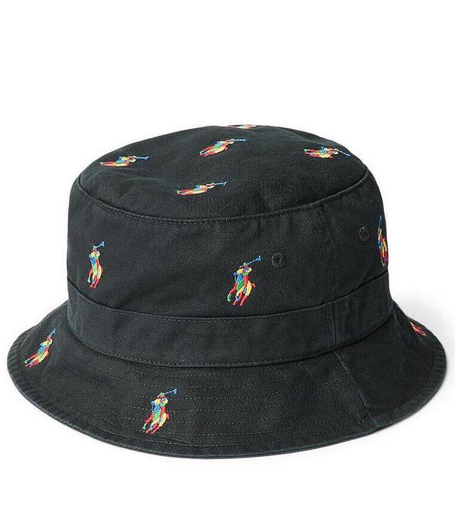 Polo Ralph Lauren Tricolor Pony Twill Bucket Hat Product Image