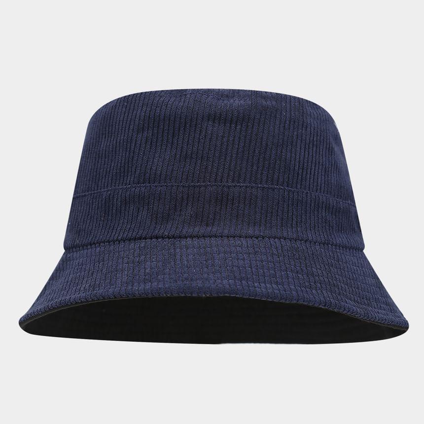 Plain Corduroy Bucket Hat Product Image