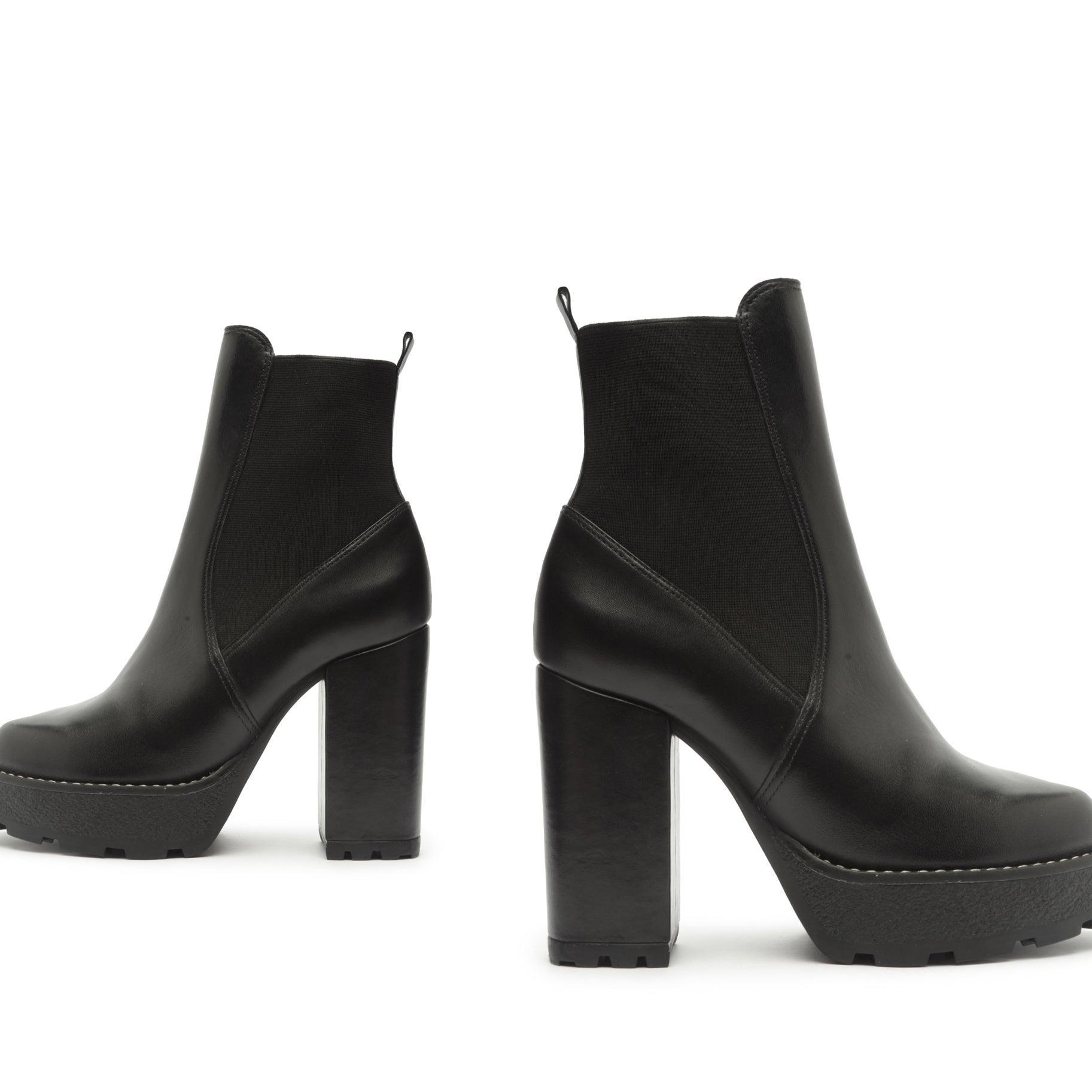 Billie Platform  Leather Bootie Product Image