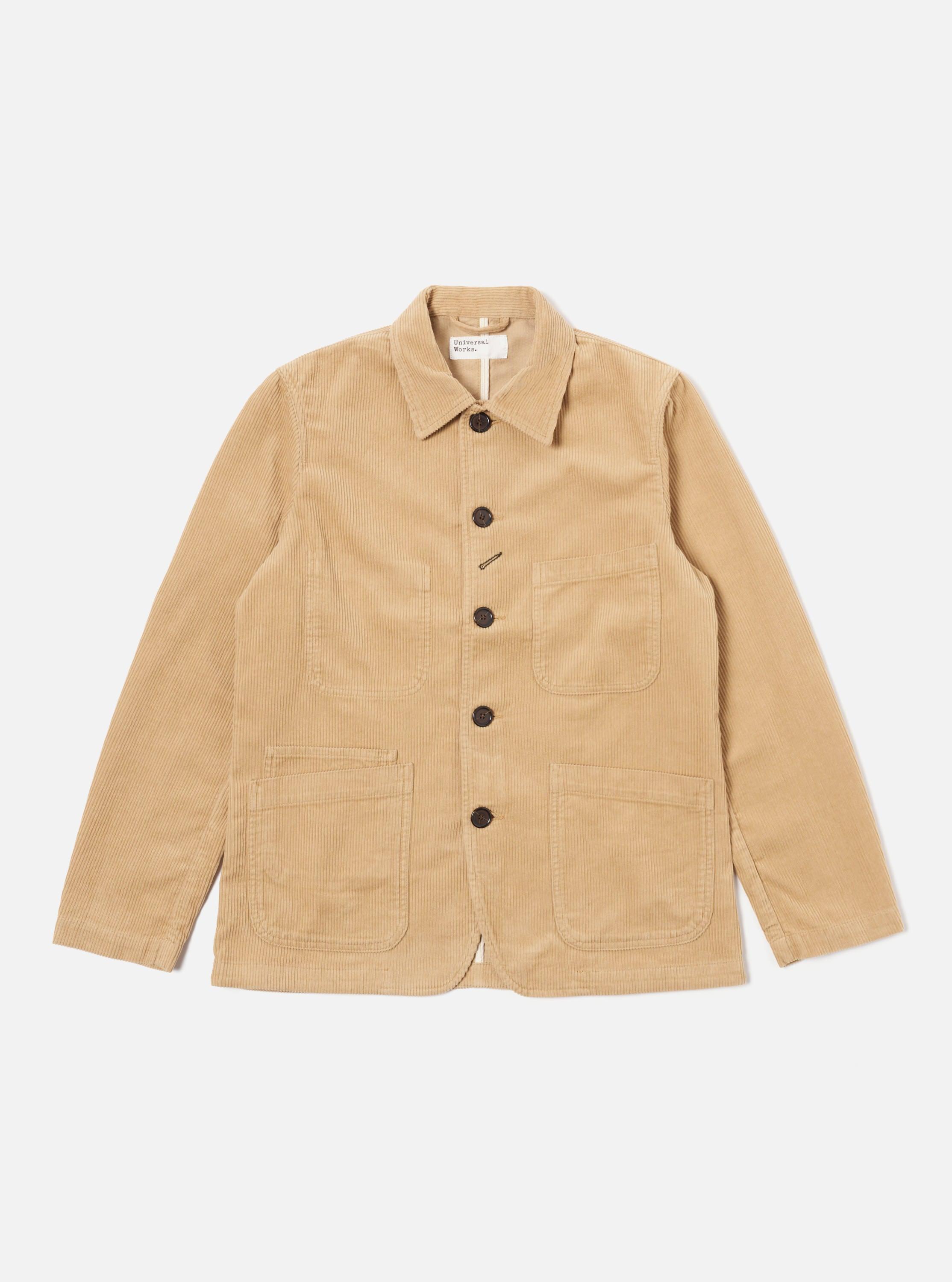 Universal Works Bakers Jacket in Fawn Cord Product Image