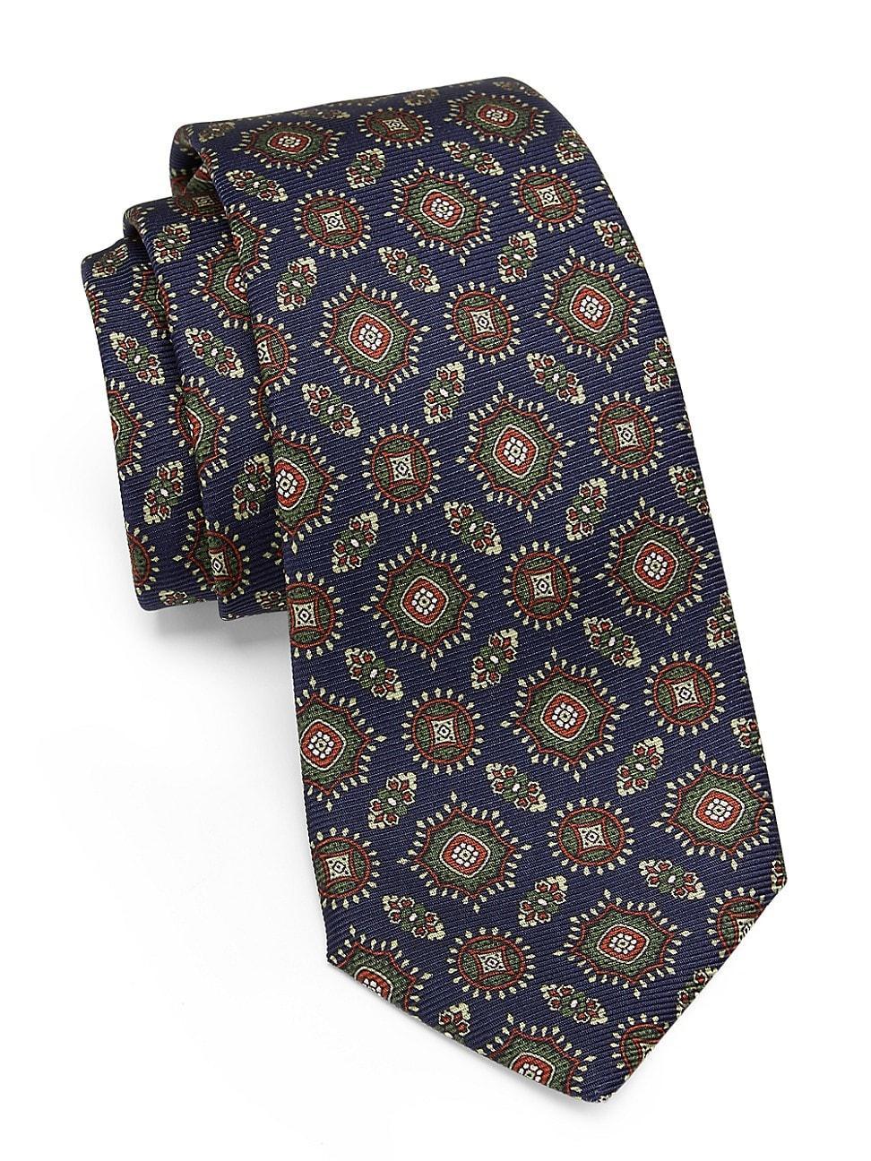 Mens Abstract Silk Tie Product Image