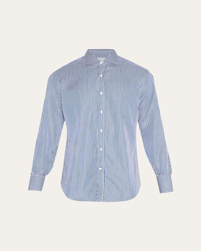 Mens Micro-Stripe Sport Shirt Product Image