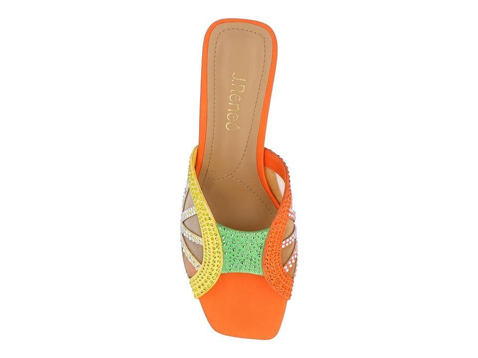 J. Renee Lemon8 (Lime/Yellow/Orange) Women's Sandals Product Image