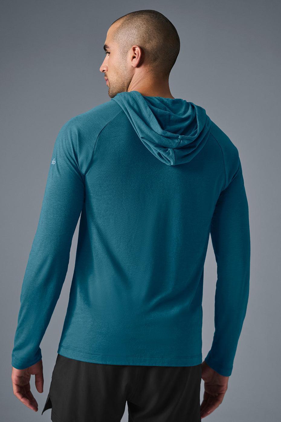 Core Hooded Runner - Oceanic Teal Male Product Image