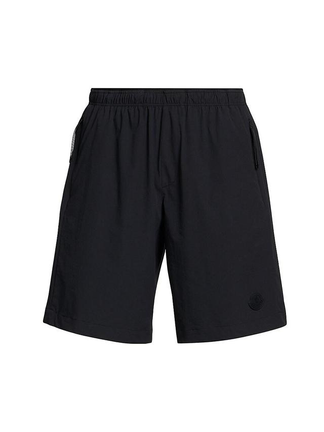 Mens Long Nylon Shorts Product Image