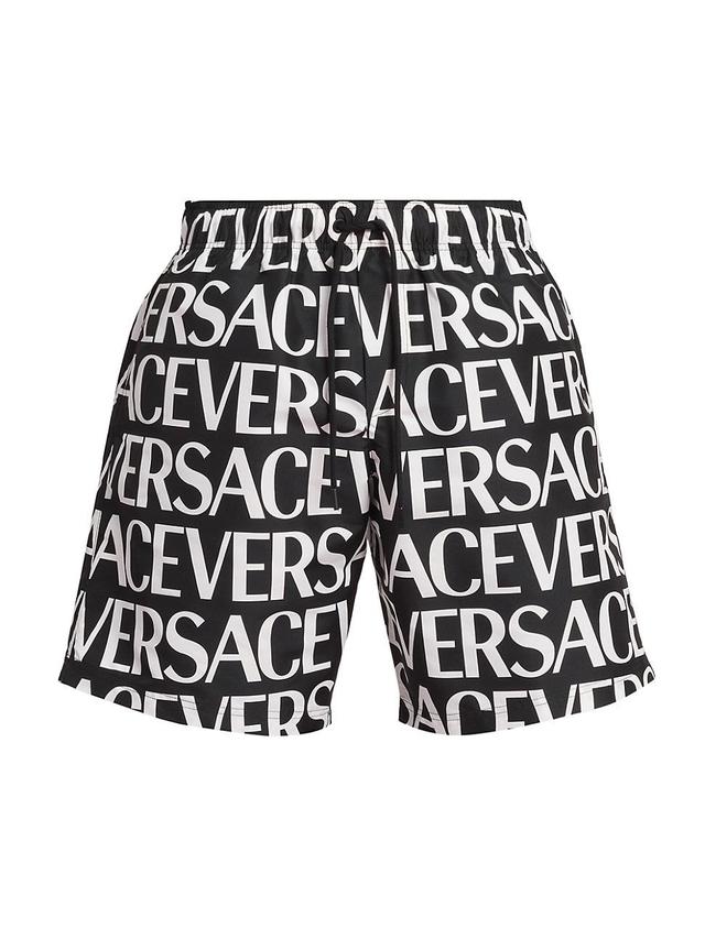 Mens Logo-Print Swim Shorts Product Image