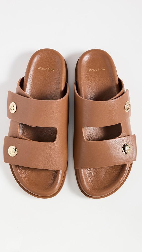 ANINE BING Ella Slides | Shopbop Product Image