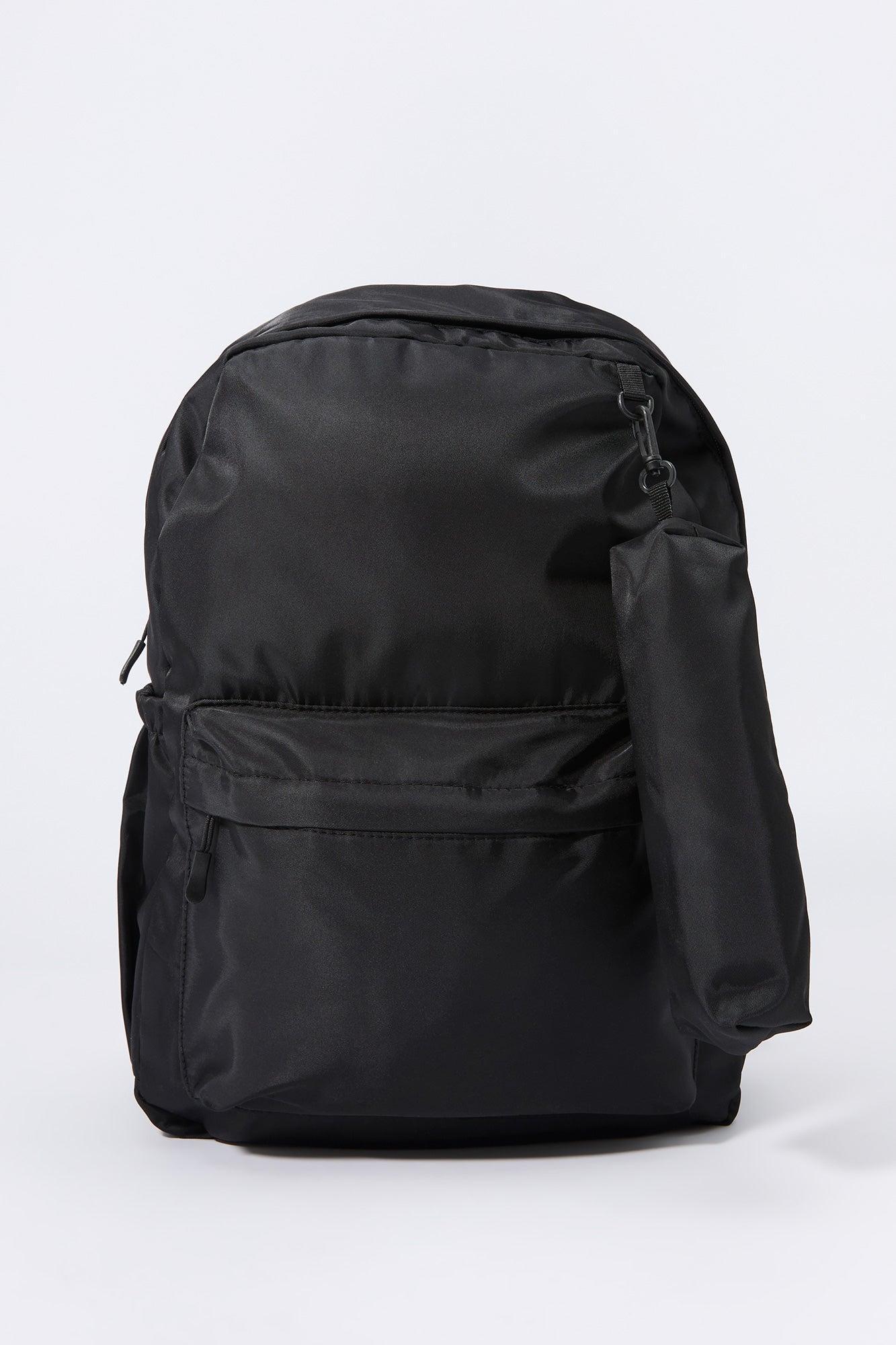 Nylon Backpack with Pencil Case Female Product Image