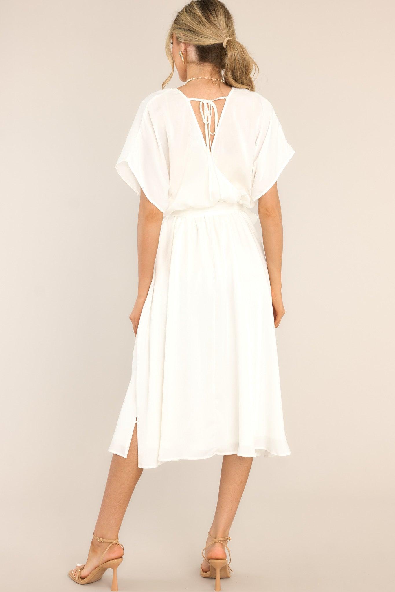 Tickets To Paradise White Midi Dress Product Image