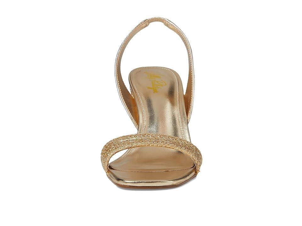 Lilly Pulitzer Carla Wedge Metallic) Women's Sandals Product Image