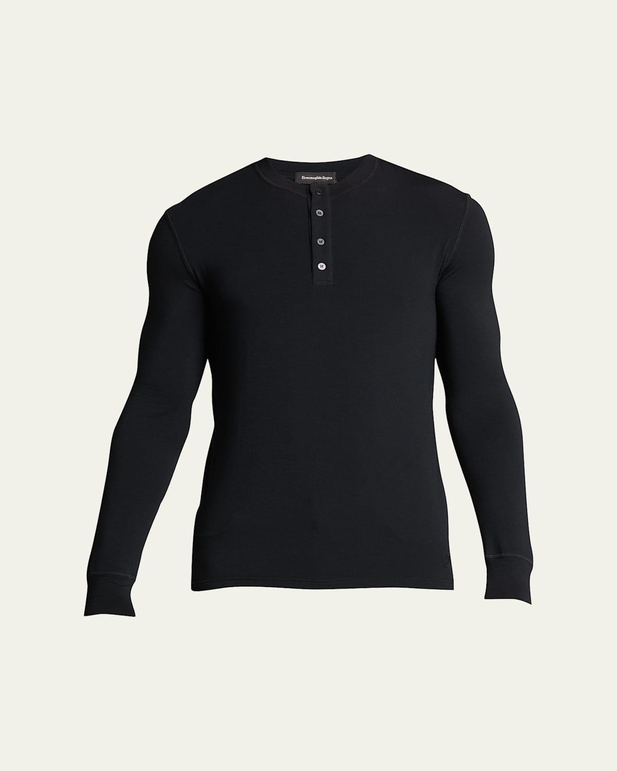 Mens Luxurious Henley T-Shirt product image