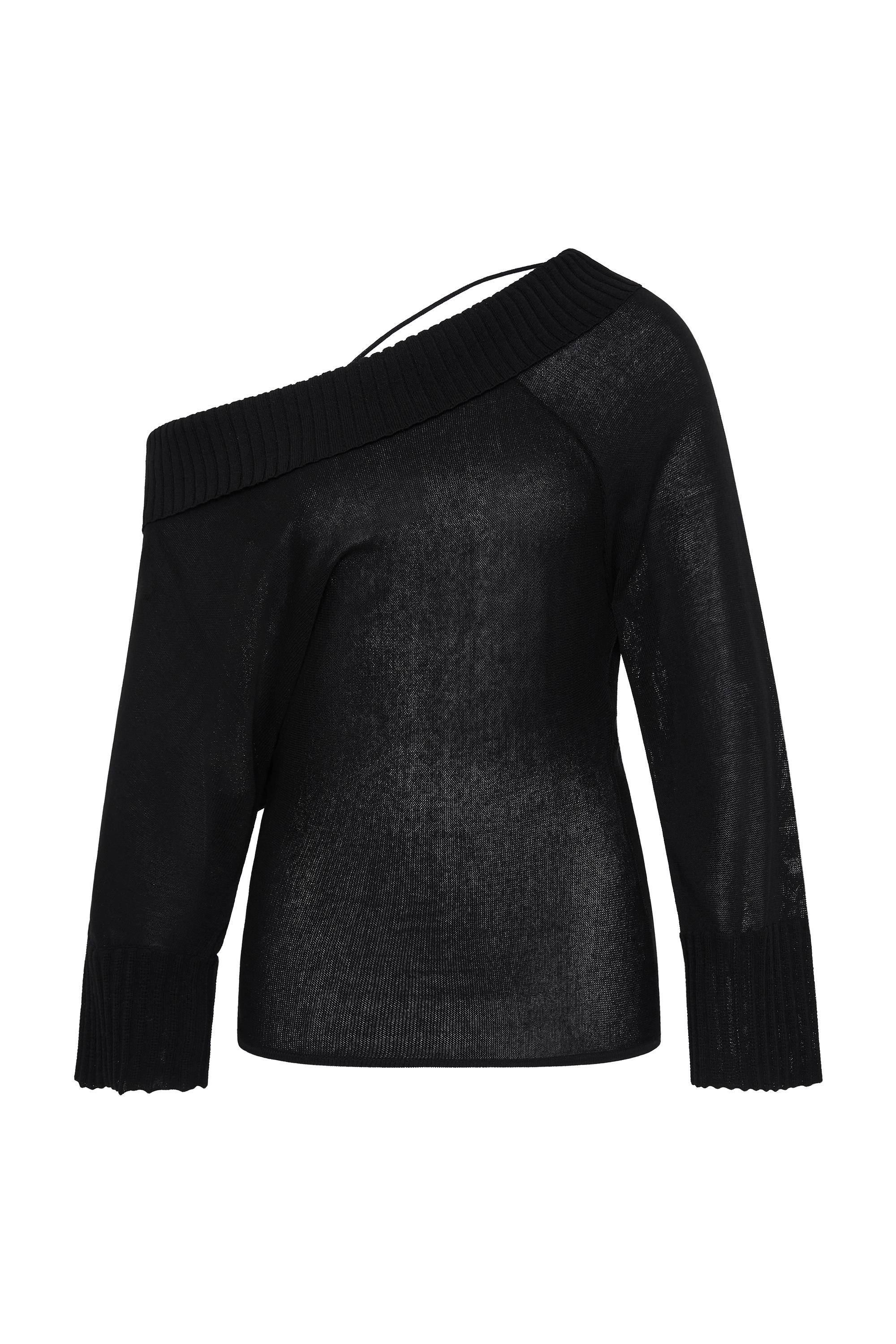 Cecilie Knit Top Black Product Image