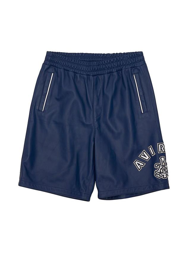 Mens Baseball Nappa Leather Short Product Image