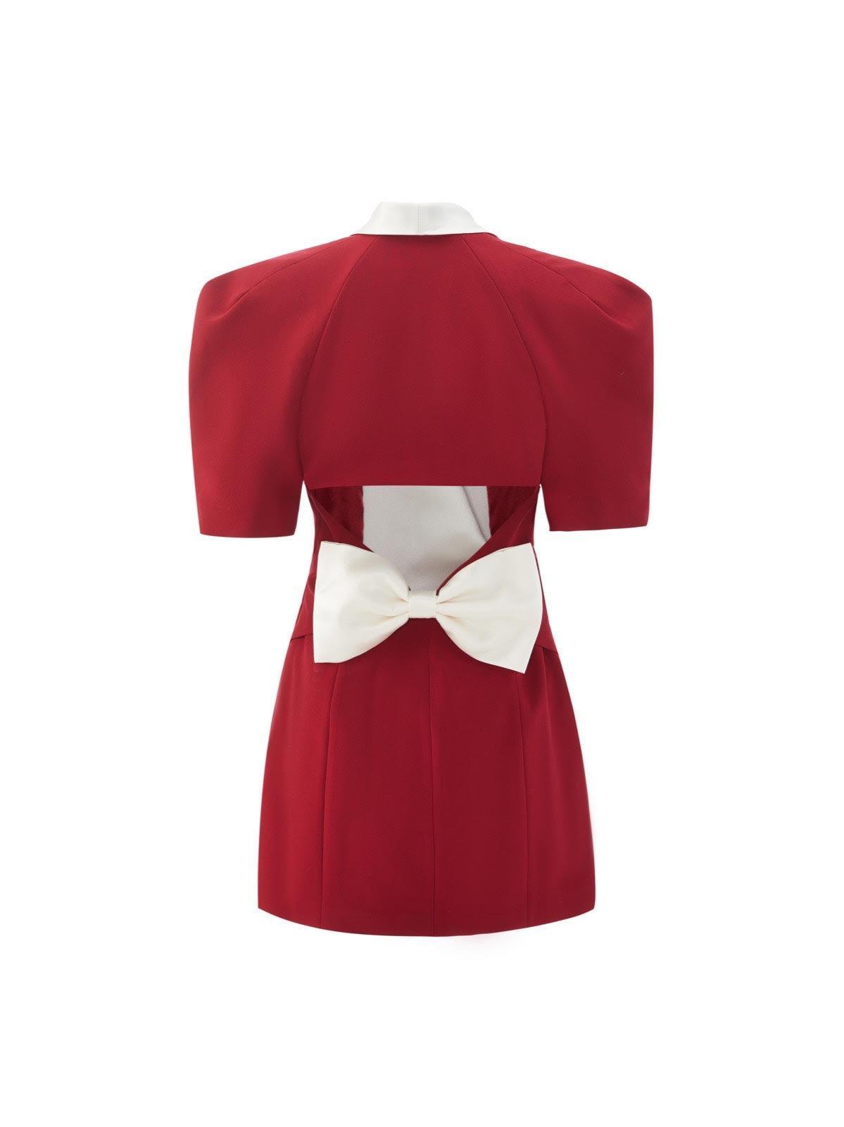 Alia Dress (Red) Product Image