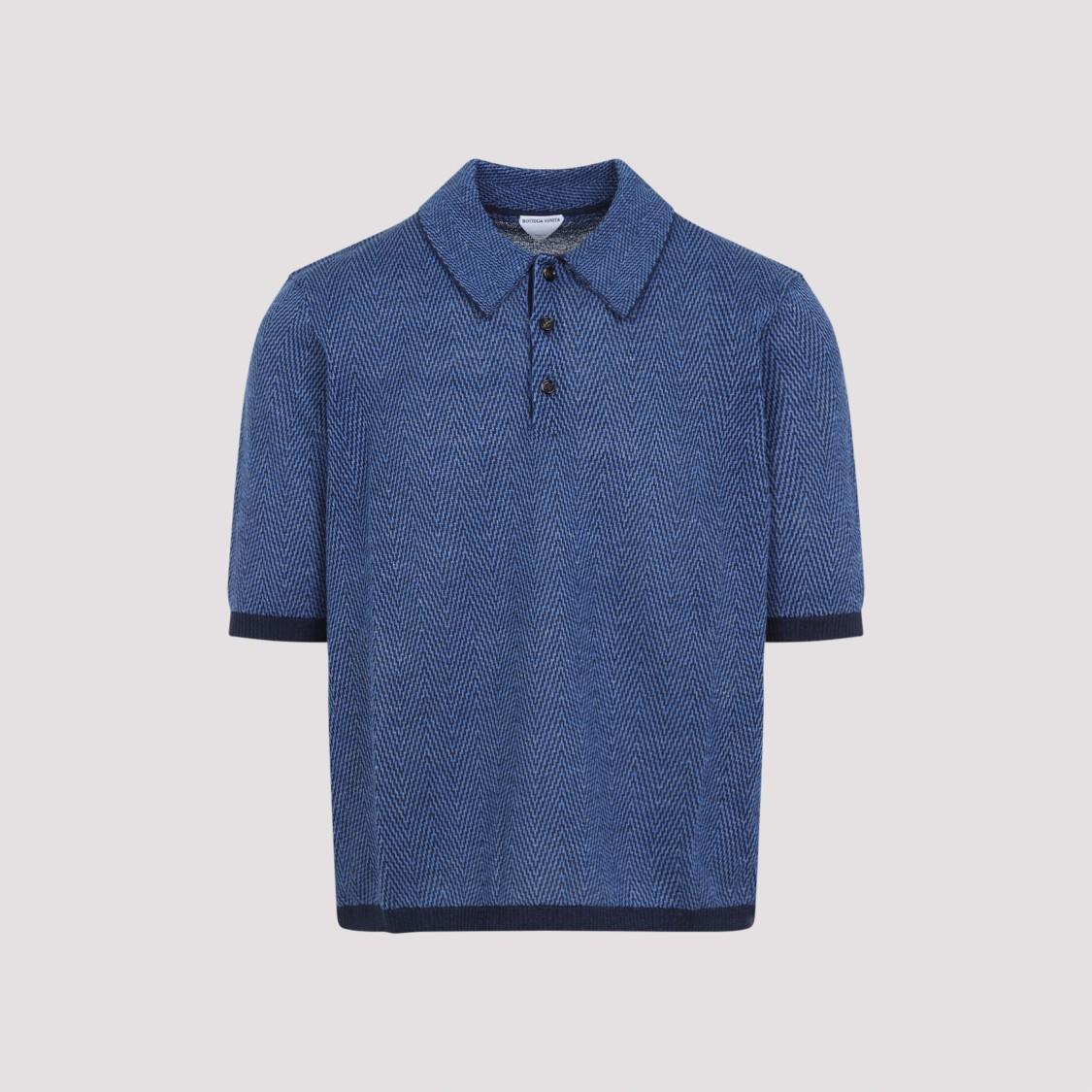 BOTTEGA VENETA Patterned Short In Blue Product Image