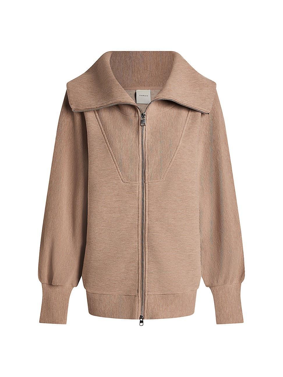 Womens Ells Ribbed Zip-Up Jacket Product Image