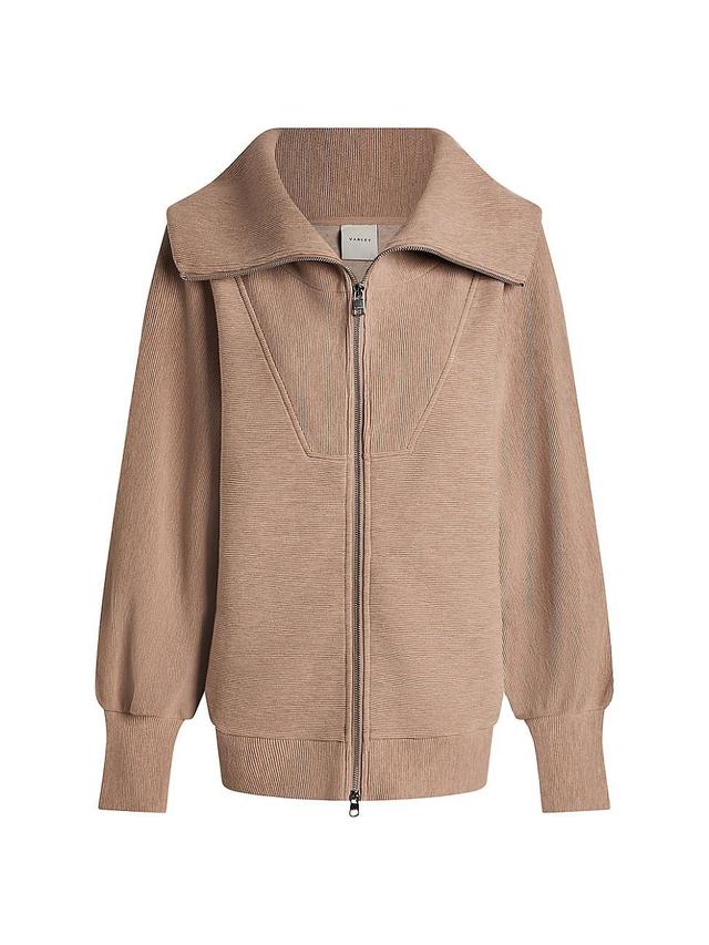 Womens Ells Ribbed Zip-Up Jacket Product Image