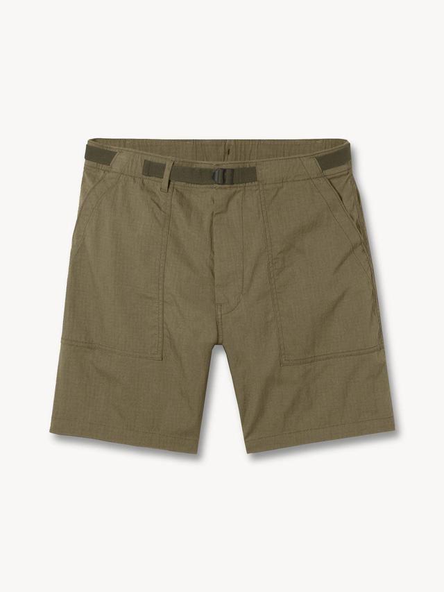 Desert Olive Trail Parachute Ripstop Utility Short - Buck Mason- Modern American Classics Product Image