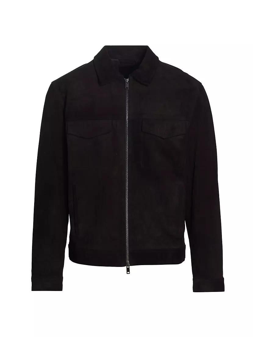 Mens Damien Suede Jacket Product Image