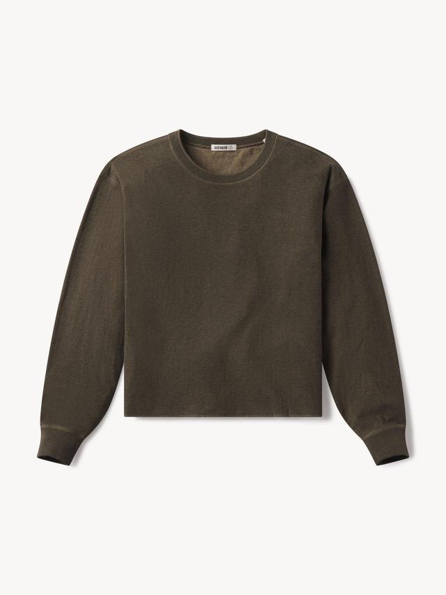 Marled River Rock Double Knit Thermal L/S Crew Product Image