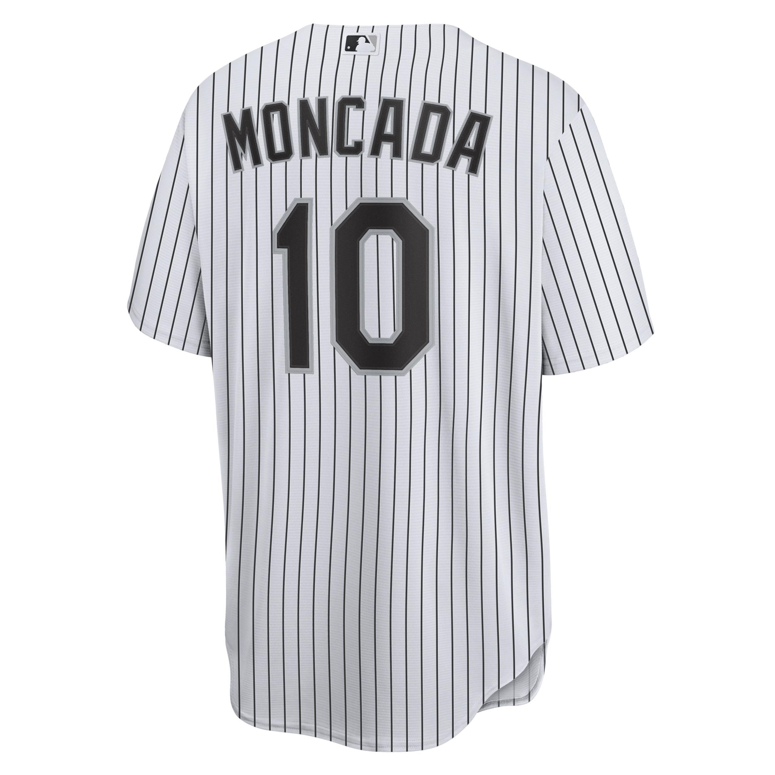 Nike Mens Tim Anderson Nike White Sox Replica Player Jersey - Mens White/Black Product Image