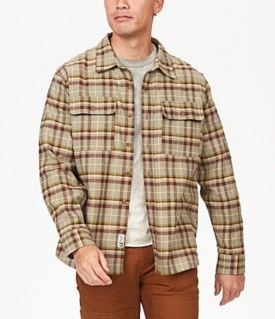 Marmot Doran Plaid Midweight Flannel Long Sleeve Woven Shirt Product Image