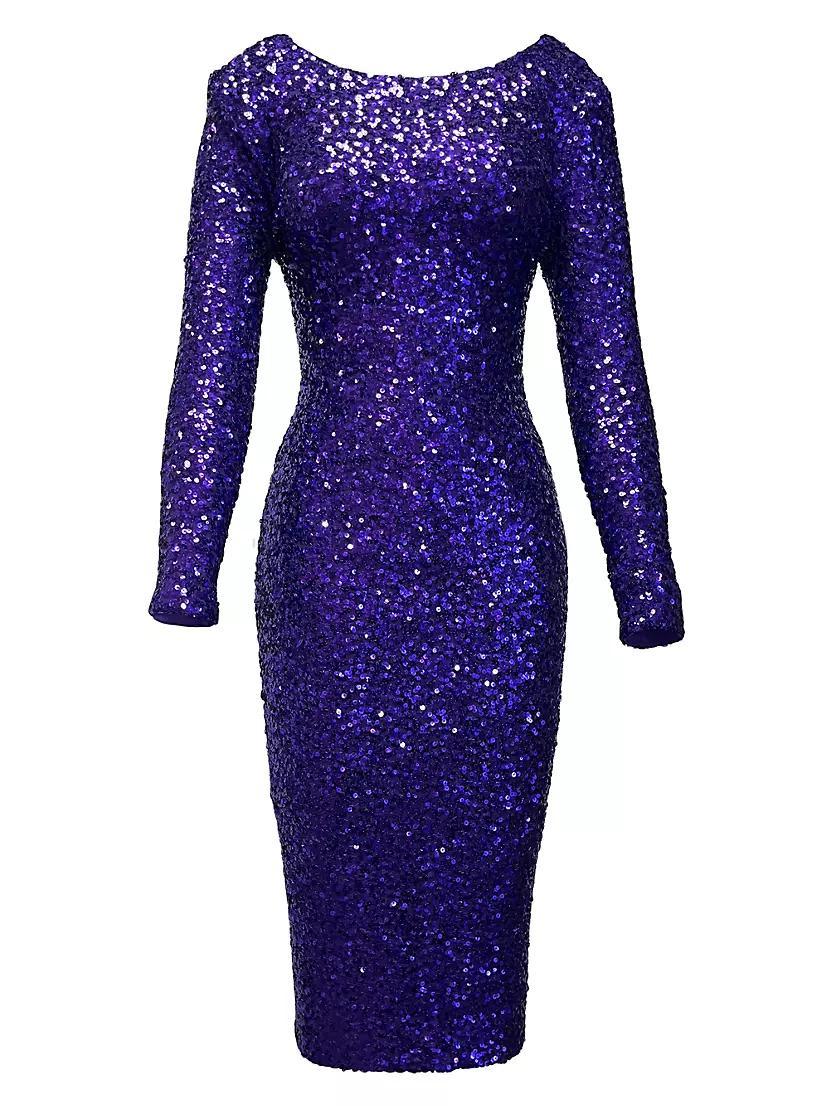 Emery Sequin Midi Dress product image