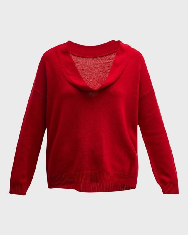 Cowl-Neck Cashmere Sweater Product Image