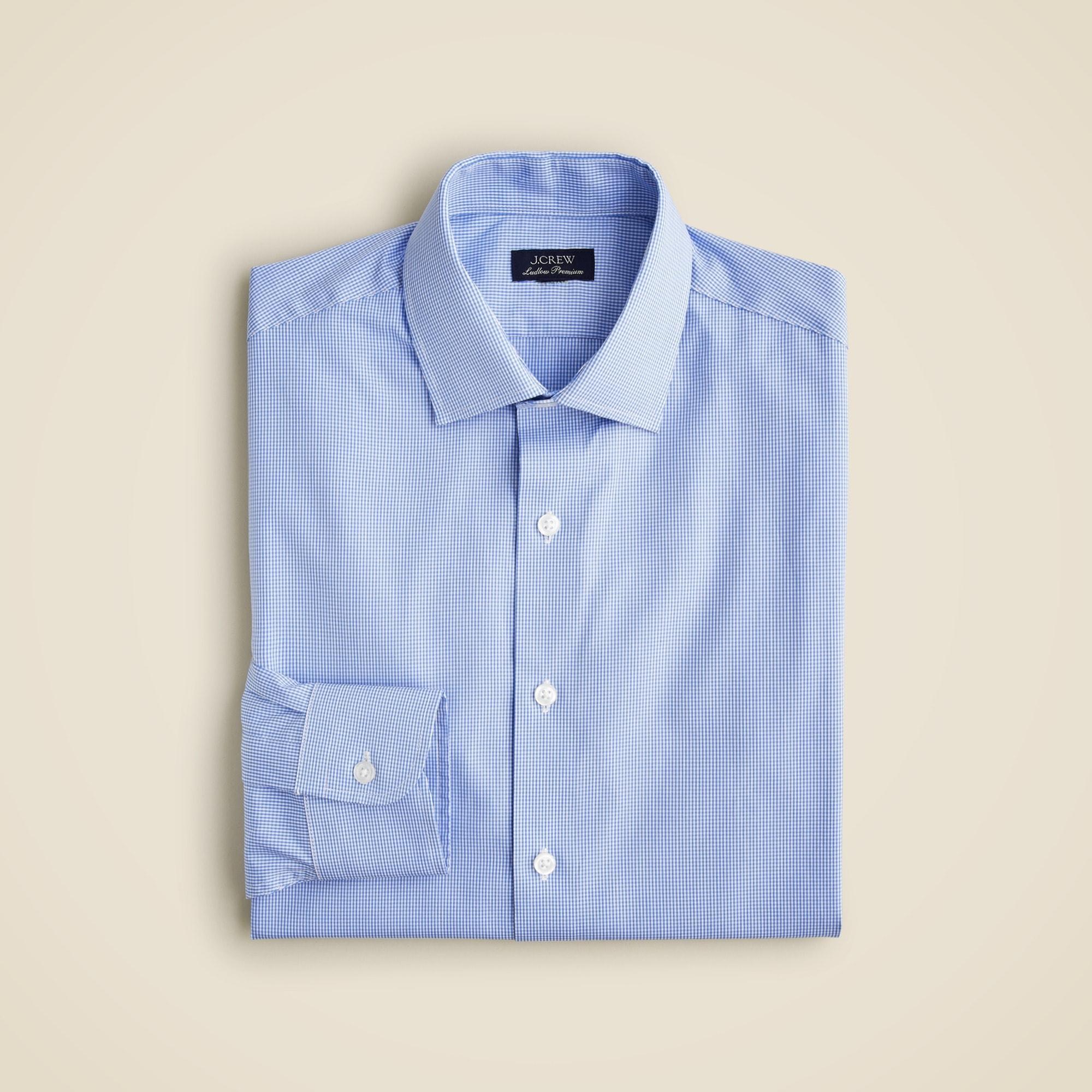 Ludlow Premium fine cotton dress shirt Product Image