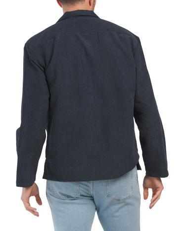 Corduroy Shirt for Men | Polyester Product Image