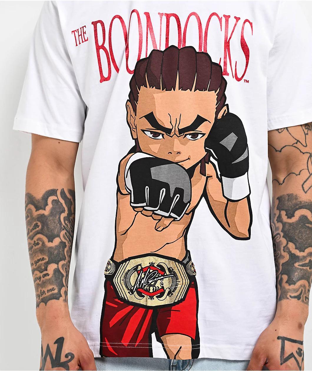 The Boondocks Riley MMA Champ White T-Shirt Product Image