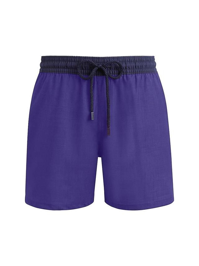 Mens Woolmark x Vilebrequin Magnus Swim Trunks Product Image