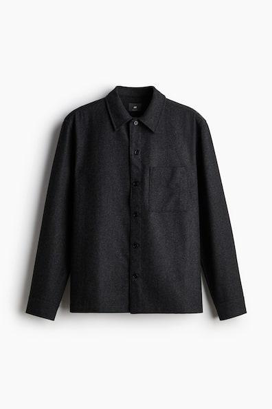 Wool-Blend Shirt Product Image