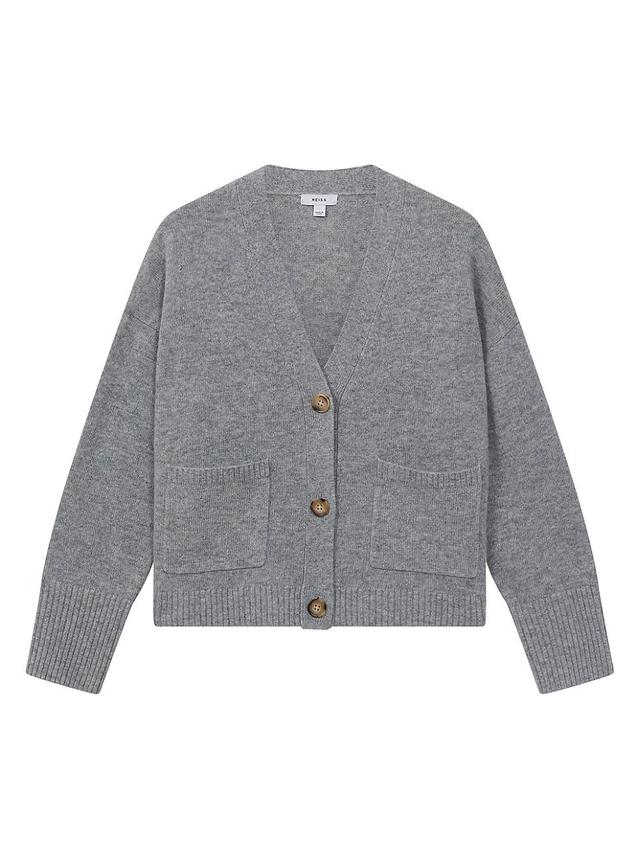 Womens Juni Wool-Cashmere Cardigan Product Image