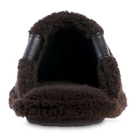 Isotoner Mens Garrett Berber Scuff Slippers Product Image