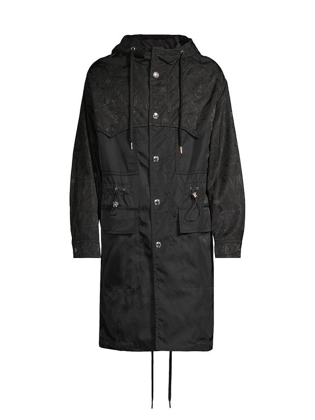 Mens Twill Trench Parka Product Image