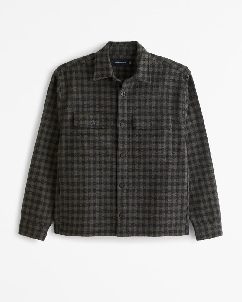 Flannel Shirt Jacket Product Image